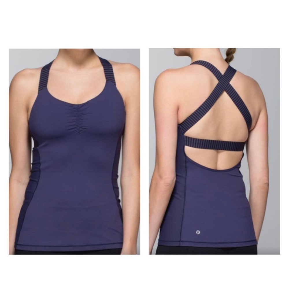 LULULEMON Core Kicker Tank Top Cadet Blue SZ 8